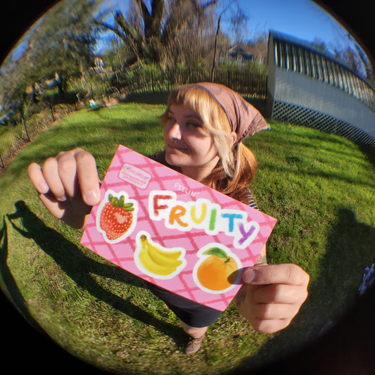 "Feelin' Fruity" 4" x 6" Sticker Sheet